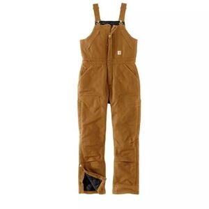 Carhartt Brown Insulated Overalls